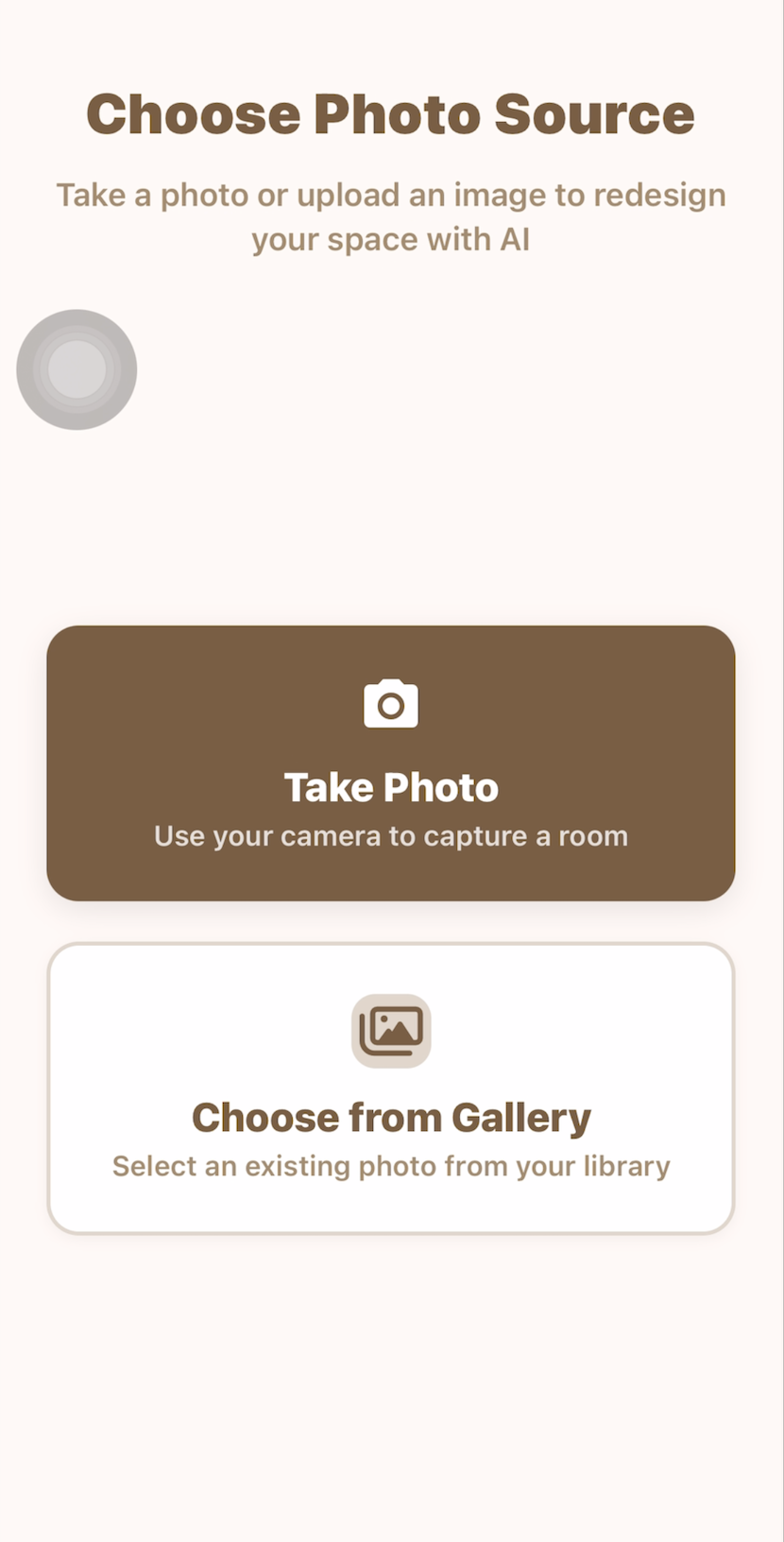 🏠 Homify MVP - AI-Powered Room Visualization App - Screen 4